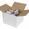 Cumberland Shipping Box White 130 X 130 X 130mm PK25