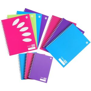Marbig ColourHide Plus A4 Hardcover Notebooks 160 Page Pink