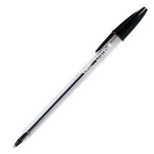 Bic Cristal Medium Pen Black 12 Pack