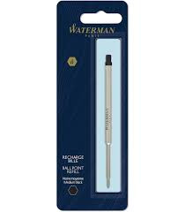Waterman Ballpoint Pen Refill Medium Black