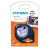 Dymo LetraTag Black on Clear Tape 12mm x 4m SD12267