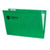 Marbig Reinforced Suspension File Complete Foolscap Green Pack 25