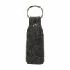 Rexel 22401 ID Felt Finish Key Ring Charcoal