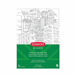 Derwent Academy A3 Tracing Paper Pad 65gsm 25 Sheet