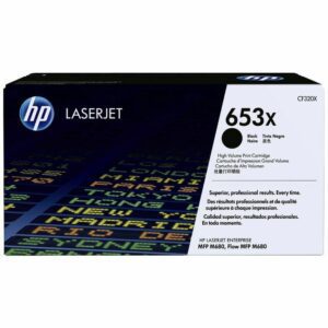 HP 653X High Yield LaserJet Cartridge Black