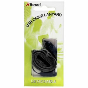 Rexel 9852002 ID USB Landyard Black