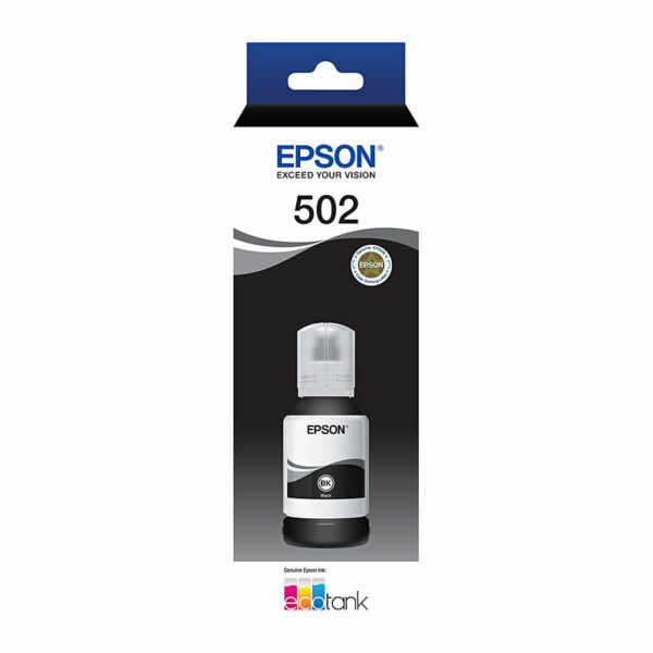 Epson T502 EcoTank Ink Bottle Black