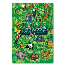 Olympic Scrap Book Jungle 335 x 240mm 67gsm 64 Pages