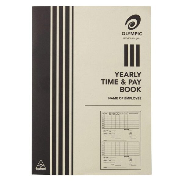 Olympic Yearly Time and Pay Book