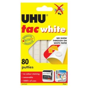 UHU U-Tac  White 80's 50gm