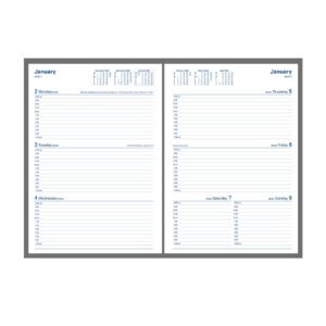 Collins Kingsgrove Desk Diary 2023 A4 Week To View BLUE 341.P59-23