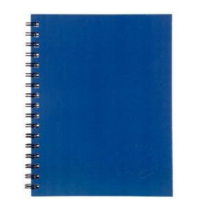 Spirax A4 Hard Cover Notebook 200 Page Blue