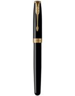 Parker Sonnet Rollerball Pen Black Lacquer With Gold Trim Parker Sonnet Rollerball Pen Black Lacquer With Gold Trim