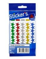 Avery 932352 Small Assorted Stars 14mm 90 Pack