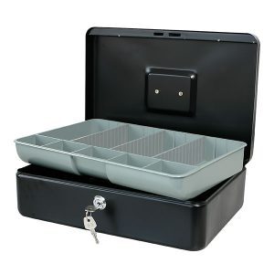 Esselte Classic Cash Box No.12 Black