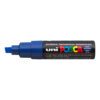 Uni Posca Poster Marker Chisel Shaped 8.0mm PC-8K Blue