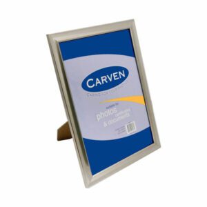 Carven Document & Picture Frame Brusher Silver A4