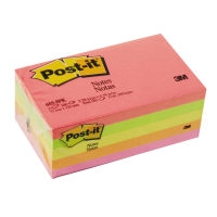 Post-it 655-5PK Assorted Neon Post-it Notes 73X123 5Pads/PK