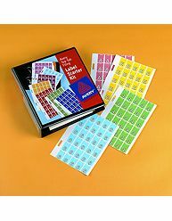 Avery Top Tab Complete Colour Code Labels Starter Kit 43300