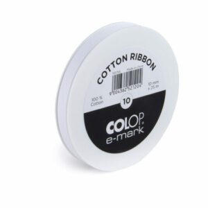 Colop E-Mark Ribbon 10mmX25mm White