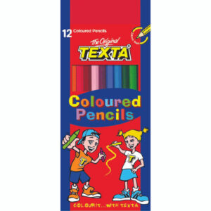 Texta Coloured Pencils Pack 12