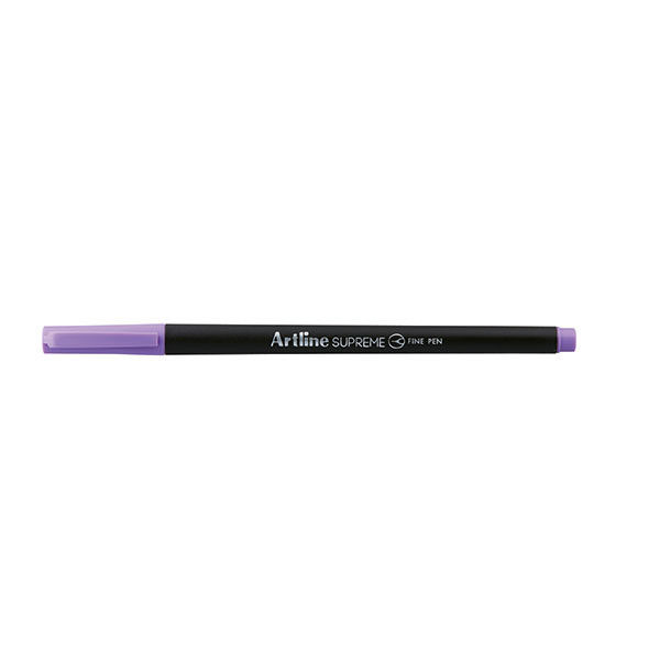 Artline Supreme Fineliner Pen 0.4mm Pastel Purple Pack 12