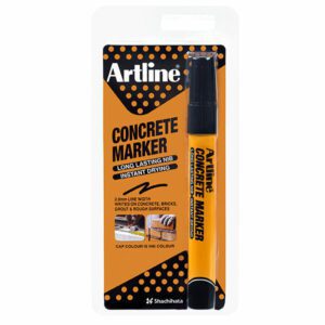 Artline Concrete Marker Hangsell Black
