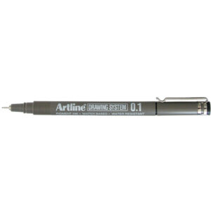 Artline 231 Drawing System Pen 0.1mm Black PK12