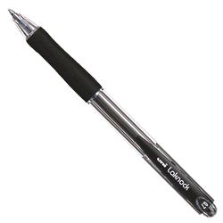 Uniball Laknock Medium Point Pen 1.0mm Black Pk/12