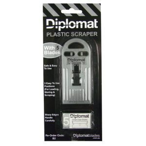Diplomate Plastic Scraper With 5 Blades