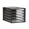 Esselte 49775 Desktop Filling Drawers A4 5D Black