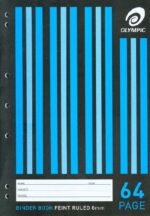 Olympic Binder Book A4 8mm 64 Page