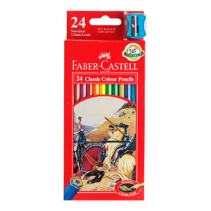 Faber-Castell Classic Colour Pencils Pk/24