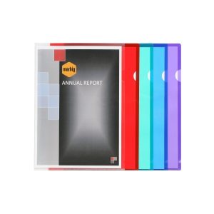 Marbig Ultra Letter File A4 Clear 2004312 PK100
