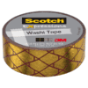 Scotch Expressions Foil Tape 15mm X 7m Magenta And Gold Diamonds