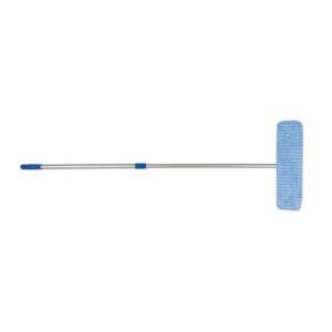 Cleanlink Microfibre Flat Mop 45cm With 135cm Telescopic Handle Blue