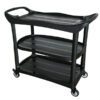 Cleanlink Utility Trolley Black