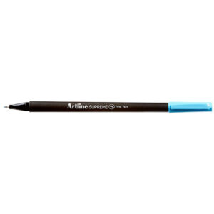 Artline Supreme Fineliner Pen 0.4mm Light Blue Pack 12