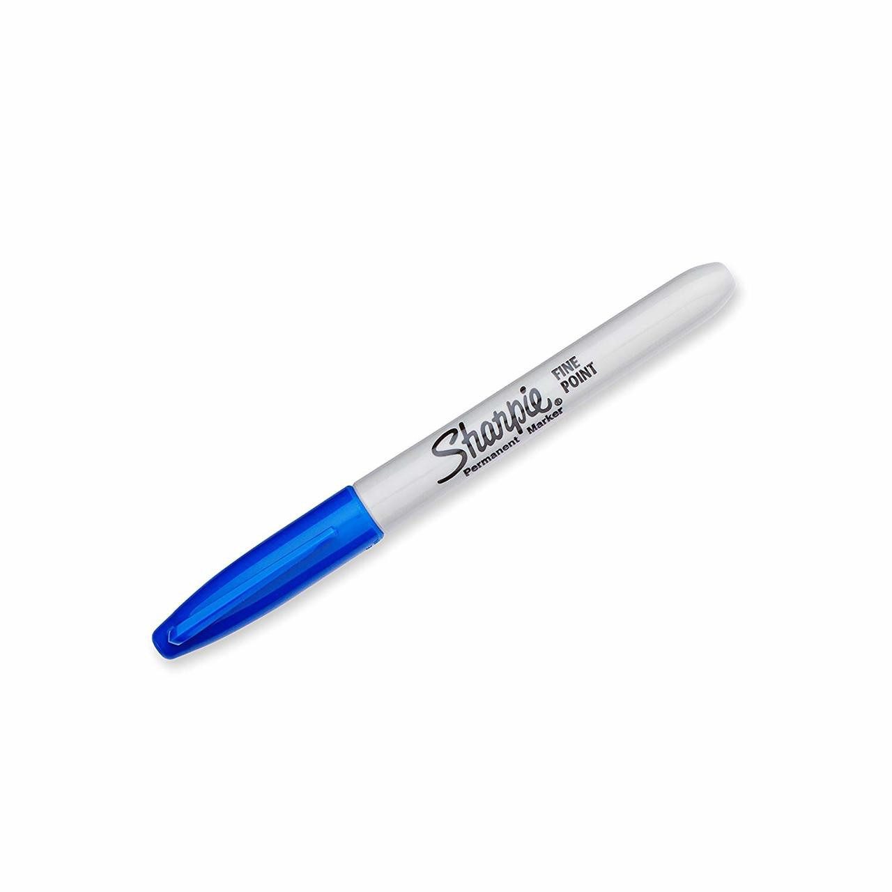 Sharpie Retractable Permanent Marker Fine Point Blue