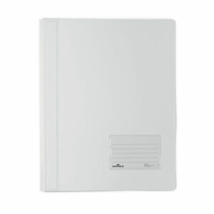 Durable Premium Flat File A4 Extra Wide Transluscent White
