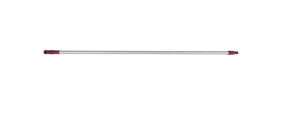 Cleanlink Aluminium Mop Handles 150cm With 25mm Thread Red