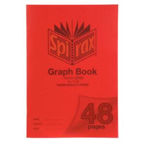 Spirax P130 Grid Book A4 10mm 48 Page