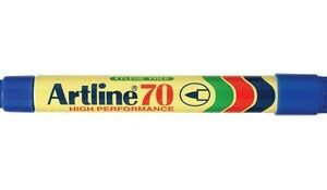 Artline 70 Permanent Marker Blue Pack 12