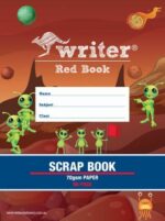 Writer Red Book Scrap Book 96pg 330 x 240mm 70gsm 10 Pack 