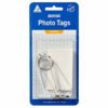 Kevron Photo Tags Clear Oblong Pack 2