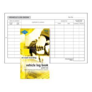 Zions Pocket Vehicle Log Book PVLB