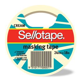 Sellotape Masking Tape 24mm x 50m