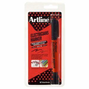 Artline Electrician Marker Hangsell Black