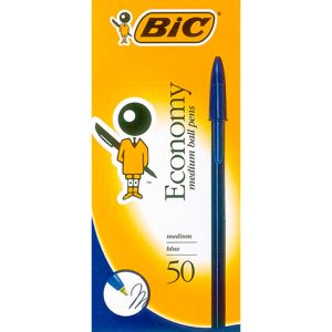 Bic Economy Ballpoint Pens Blue Bx/50