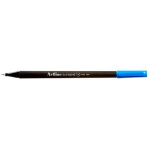 Artline Supreme Fineliner Pen 0.4mm Blue Pack 12